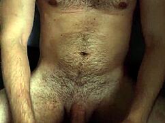 Rough creampie fills her completely during intense fucking