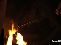 In Disappeared On Arrival 2, the mistress puts a slave mark on her pussy