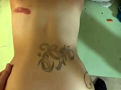 Pretty hooker gets fucked hard at the trap house and takes a huge load on her back