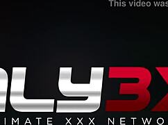 yulia latishova and alex in anal masturbation scene