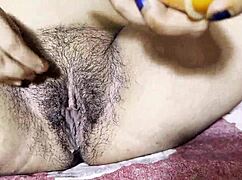 college girl fingering pussy in washroom