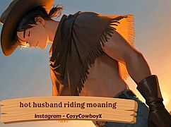 Hot husband riding moaning with erotic explorations