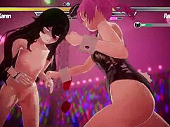 Lesbian battle 8, bdsm fingering and pussy licking fun