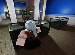 Woman sees saleswoman on bbc and joins fuck