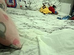 Chubby BBW Mama Cleans The Room