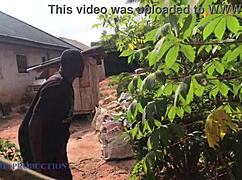 mad bbw picks dirt from bin, gets fucked by lonely guy