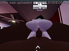 Big black cock fucks horny white girl in rough session