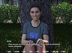 Busty Redhead Sucks Juicy Cum From Big White Cock In College Kings!