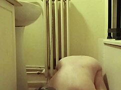 Slave's Intense Double Penetration with Dildos in 2024