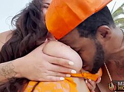 Curvy Cutie Josie Jaxxon Gets Her Pussy Fucked Outdoors by Rome Major