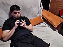 stepmom spies on bratty stepson for sex