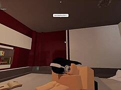 i'm a futa fucking this slut in our roblox condo