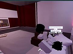 Big black cock fucks horny white girl in rough session