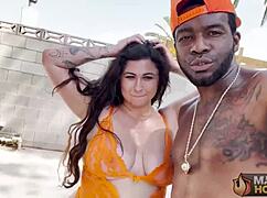 Curvy Cutie Josie Jaxxon Gets Her Pussy Fucked Outdoors by Rome Major