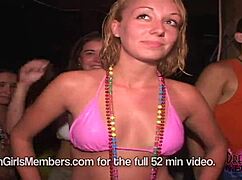 Girl Foam Party Full Of Hot Wet Bikinis!