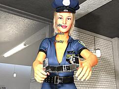 femdom police roleplay with humiliation