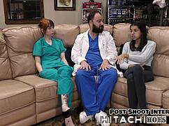 ditria rose shares her mandatory hitachi orgasm experience backstage.