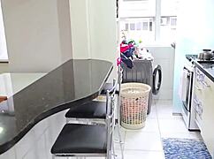 She begs to leave her student boyfriend alone, offering herself as his bitch