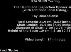 Ria sunn chats about testing huge opener with anal fisting