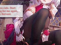 Noelle's New Servant Worships Feet!