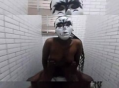 why are you pounding lady banks' big black ass in the bathroom toilet?