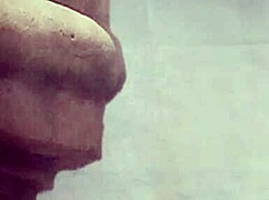 enjoying a solo shower moment with shaved skin 😊