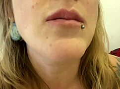 She swallows gummy bears in vore fetish scene