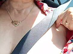 Riding Down The Road With My Tits Out. Feeling The Wind On My Skin.