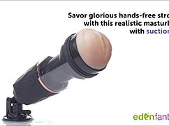 ego x stroking masturbator with suction cup