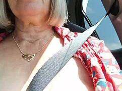 Riding Down The Road With My Tits Out. Feeling The Wind On My Skin.