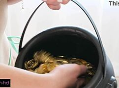 Big Cock Fills Jaime Jett With The Luck Of The Irish