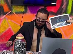 The guy sucked the bbw's pussy hard and fingered her giant ass