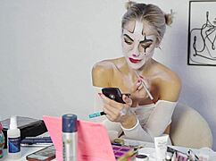 Harley Quinn Makeup Tutorial by Miss Daisy Diamond for Halloween