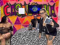 The guy sucked the bbw's pussy hard and fingered her giant ass