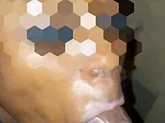 Mature milf sucks huge cock then gets fucked hard in homemade scene