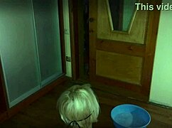 Mrs lazinski as a naive mature maid