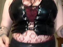 striptease and bbc dildo fuck with big natural tits