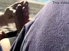 Milf Comes Up From Behind Jerking Off In Front Of Everyone