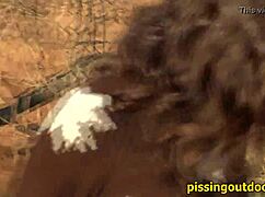 i was pissin in dis secure outdoor place, feelin so naughty