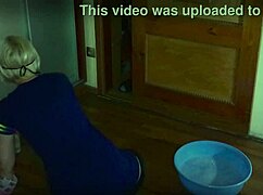 Mrs lazinski as a naive mature maid