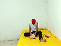 My best friend brought me a TORSO to MASTURBATE my flaccid penis. My best friend is a SLUT who wants me to MASTURBATE every day.