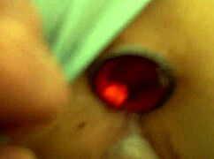 Quickie featuring butt plug and cute panties