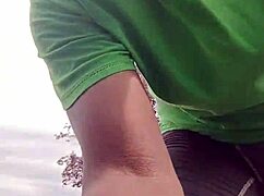 taking an exercise routine indoors and practicing it outdoors privately