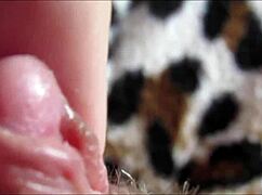 big clit orgasm closeup reveals intense pleasure