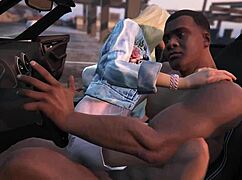 Gta 5 franklin gets a hooker service