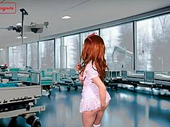 enfermera haces cosas pervertidas frente a su paciente joi solo girl
