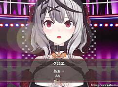 vtuber saka yotsuba e performs brainwashing lewd hip swing dance