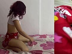 i excite my masochistic stepdaughter with hard spanks on her big ass