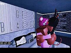 roblox team leader with futanari character in game