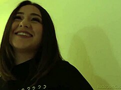 big titty brunette corra gets fucked and facialed on camera for first time